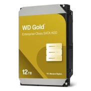 HDD, WESTERN DIGITAL, Gold, 12TB, SATA 3.0, 256 MB, 7200 rpm, 3,5, WD122KRYZ