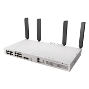 Switch, MIKROTIK, CRS418-8P-8G-2S+RM, Type L3, PoE ports 8, CRS4188P8G-2S+5AXQ2AXQ-RM