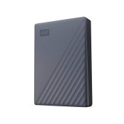 External HDD, WESTERN DIGITAL, My Passport, WDBY3J0060BGY-WESN, 6TB, USB-C, Colour Grey, WDBY3J0060BGY-WESN