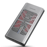 Axagon EEM2-20GD USB-C 20Gbps Dual M.2 NVMe SSD CLONE MASTER Enclosure