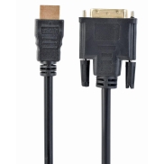 CABLE HDMI TO DVI 5M/CC-HDMI-DVI-15 GEMBIRD