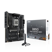 Mainboard, ASUS, AMD B850, Socket AM5, ATX, RAM DDR5-SDRAM, 4xSlots, Wi-Fi Yes, Bluetooth Yes, 3xNumber of M.2 (M) slots, B850MAXGAMINGWIFI