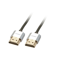 Lindy 1m CROMO Slim High Speed HDMI Cable with Ethernet