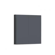 SMART HOME WIRED SWITCH DOUBLE/WS-EUK02 GREY AQARA