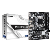 Mainboard, ASROCK, Intel B760 Express, LGA1700, Micro-ATX, Memory DDR4, Memory slots 2, 2xPCI-Express 3.0 1x, 1xPCI-Express 4.0 16x, 2xM.2, 1x15pin D-sub, 1xHDMI, 1xDisplayPort, 2xUSB 2.0, 3xUSB 3.2, 1xUSB-C, 1xPS/2, 1xRJ45, 3xAudio port, B760M-HDV/M.2D4