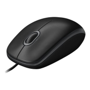 LOGI B100 optical Mouse Black USB OEM