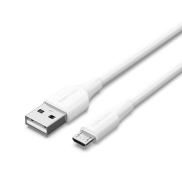 CABLE USB2.0 TO MICRO-B/2M WHITE CTIWH VENTION