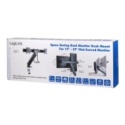 LOGILINK Dual monitor mount 17-27inch