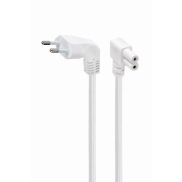 CABLE POWER EU 2.5M ANGLED/PC-184L-VDE-2.5M-W GEMBIRD