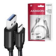 Axagon BUCM3-AM10AB SPEED USB-C <> USB-A 3.2 Gen 1 cable 1 m