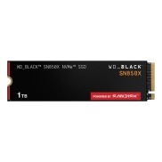 SSD, SANDISK, 600xTBW rating, Read speed 7300 MB/s, Write speed 6300 MB/s, NVMe Yes, PCI Express 4.0, M.2, 1000 GB, POWERED BY SANDISK, Black SN850X, WDS100T2X0E