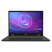 MSI Prestige 16 AI+ Evo B2VMG-017NL Copilot+ PC Intel Core Ultra 9 288V Laptop 40.6 cm (16") UHD+ 32 GB LPDDR5x-SDRAM 1 TB SSD Wi-Fi 7 (802.11be) Windows 11 Pro Grey