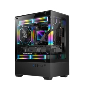 Case, GOLDEN TIGER, micro ATX, Black, Mini Tower, Raider SL-2, RAIDERSL-2