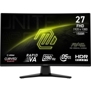 LCD Monitor, MSI, 27 , 1920 x 1080 pixels, Full HD, Native aspect ratio 16:9, Curved, MAG274CXF