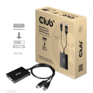 CLUB3D DisplayPort to Dual Link DVI-D HDCP ON version Active Adapter M/F