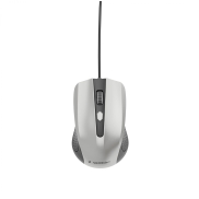 MOUSE USB OPTICAL BLACK/SILVER/MUS-4B-01-BS GEMBIRD