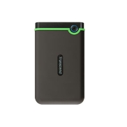 External HDD, TRANSCEND, StoreJet, 1TB, USB 3.0, Colour Green, TS1TSJ25M3S