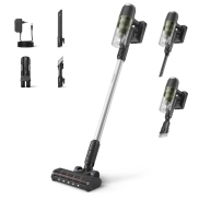 Vacuum Cleaner, PHILIPS, Upright/Bagless, Noise 80 dB, Green, Weight 1.2 kg, XC3033/01
