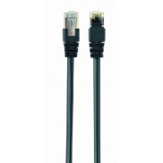 PATCH CABLE CAT5E FTP 2M/PP22-2M/BK GEMBIRD