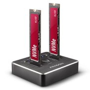 Axagon ADSA-M2C SuperSpeed USB-C 10Gbps dual M.2 NVMe dock