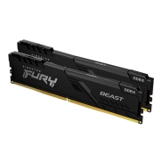 Kingston Technology FURY Beast 64GB 3200MT/s DDR4 CL16 DIMM (Kit of 2) Black