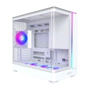 Case, MONTECH, micro ATX/Mini-ITX, White, Midi Tower, PC, KING 15 PRO, KING15PRO(W)