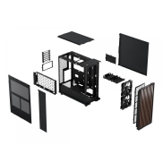FRACTAL DESIGN North Charcoal Bl Case