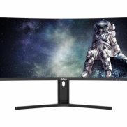 LCD Monitor, DAHUA, 34 , 3440 x 1440 pixels, UltraWide Quad HD, Native aspect ratio 21:9, LCD, Curved, DHI-LM34-E330CA