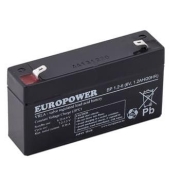 BATTERY 6V 4.5AH VRLA/EP4.5-6 EUROPOWER EMU