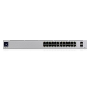 Switch, UBIQUITI, USW-Pro-24-PoE, Type L3, Desktop/pedestal, Rack, 24x10Base-T / 100Base-TX / 1000Base-T, 2xSFP+, PoE ports 24, PoE+ ports 16, 400 Watts, USW-PRO-24-POE