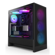 NZXT PC case H5 Flow RGB 2024 black