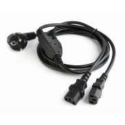CABLE POWER SPLITTER VDE 2M/PC-186-ML6 GEMBIRD
