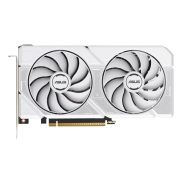 Graphics Card, ASUS, NVIDIA, GeForce RTX 5060, 8 GB, GDDR7, 128 bit, PCI Express 5.0, Active, DUAL-RTX5060-O8G-WHITE