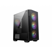 MSI MAG Forge M100A Micro Tower Black, Transparent