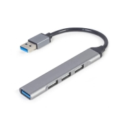 GEMBIRD 4-port USB hub silver