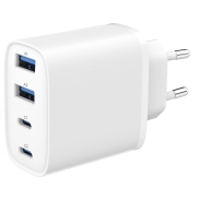 CHARGER USB UNIVERSAL 4P 40W/TA-UC-2A2C-PD40-01-W GEMBIRD