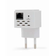 WRL REPEATER 300MBPS/WHITE WNP-RP300-03 GEMBIRD