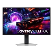Samsung G81SF computer monitor 68.6 cm (27") 3840 x 2160 pixels 4K Ultra HD OLED Silver