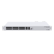 Switch, MIKROTIK, Rack, 1x10Base-T / 100Base-TX, 24xSFP+, 2xQSFP+, 1xRJ45, CRS326-24S+2Q+RM