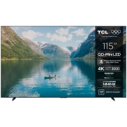 TCL 115C7K TV 2.92 m (115") 4K Ultra HD Smart TV Wi-Fi Black 3000 cd/m²