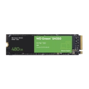 SSD, WESTERN DIGITAL, Green SN350, 480GB, M.2, PCIE, NVMe, TLC, Write speed 1650 MBytes/sec, Read speed 2400 MBytes/sec, WDS480G2G0C