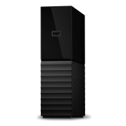 External HDD, WESTERN DIGITAL, My Book, 18TB, USB 2.0, USB 3.0, Drives 1, Black, WDBBGB0180HBK-EESN