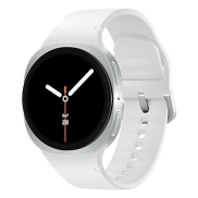 Samsung Galaxy Watch 8 3.3 cm (1.3") AMOLED 40 mm Digital 438 x 438 pixels Touchscreen Silver Wi-Fi GPS (satellite)
