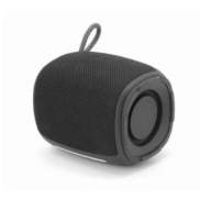 Portable Speaker, GEMBIRD, Black, Portable/Wireless, 1xUSB-C, Bluetooth, SPK-BT-LED-03-BK