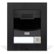 ENTRY PANEL IP SOLO W/O CAMERA/BLACK 9155301BS 2N