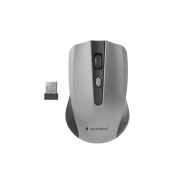 MOUSE USB OPTICAL WRL BLACK/GREY MUSW-4B-04-BG GEMBIRD