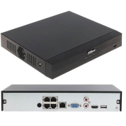 Dahua Technology WizSense NVR4104HS-P-EI network video recorder 1U Black