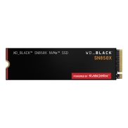 SSD, SANDISK, 2400xTBW rating, Read speed 7300 MB/s, Write speed 6600 MB/s, NVMe Yes, PCI Express 4.0, M.2, 4000 GB, POWERED BY SANDISK, Black SN850X, WDS400T2X0E