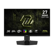 LCD Monitor, MSI, 27 , 2560 x 1440 pixels, Wide Quad HD, Native aspect ratio 16:9, LCD, Flat, MAG274QPFE20