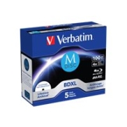 VERBATIM BluRay M-DISC BD-R 100GB 5pc